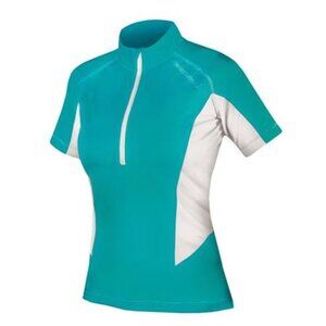 Endura - Pulse S/S Cycling Jersey - Teal/White
